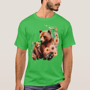 Camiseta Urso com bebê