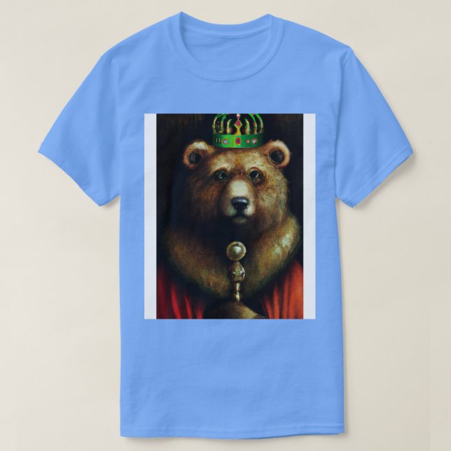 Camiseta Urso com Coroa 1 (Frente do Design)