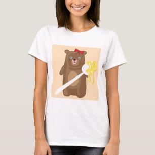 Camiseta Urso com Mel
