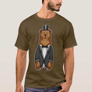 Camiseta Urso como Alcance com Jaqueta