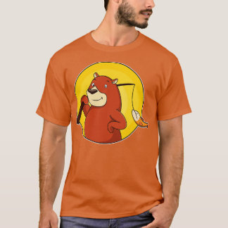 Camiseta Urso como Anglas com Peixe 2