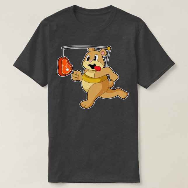 Camiseta Urso Como Corredor (Frente do Design)