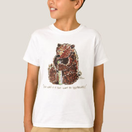 Camiseta Urso Contempla Hibernação