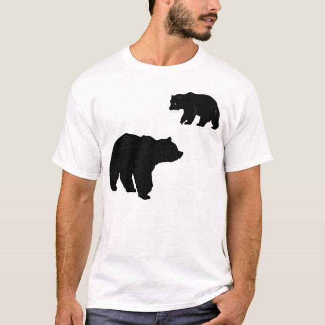 Camiseta Urso contra o urso (Frente)