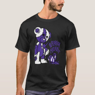 Camiseta Urso Coração Quebrado Ama 5s Combinando