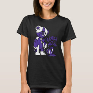 Camiseta Urso Coração Quebrado Ama Casal 5s