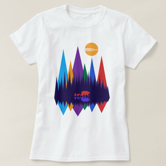 Camiseta Urso & Cubs #3 (Frente do Design)