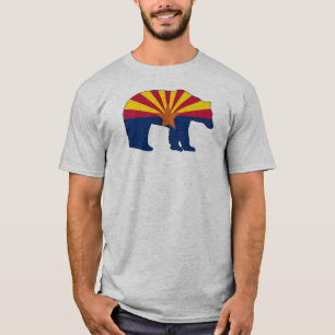 Camiseta Urso da Bandeira do Arizona