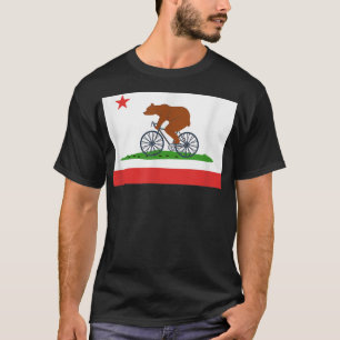 Camiseta Urso da Califórnia em Banque na Califórnia