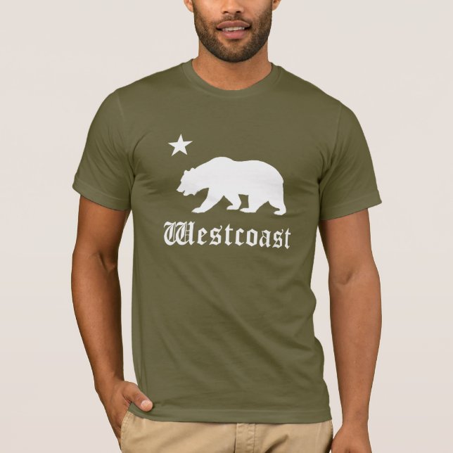 Camiseta Urso da Costa Oeste (Frente)