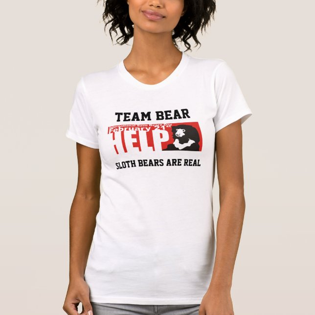 CAMISETA URSO DA EQUIPE (Frente)