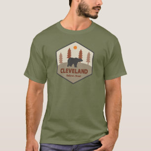Camiseta Urso da Floresta Nacional de Cleveland