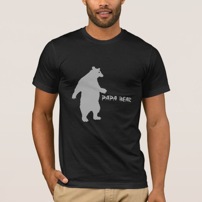 Camiseta Urso da papá (Frente)