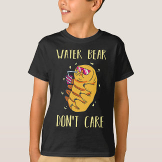 Camiseta Urso d'Água Não Se Importa Com A Microbiologia De