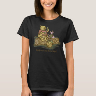 Camiseta Urso De Água Vintage E Tardígrado De Leitão De Mos