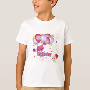 Camiseta Urso de Aniversário Feliz Celebração" ou "Urso de