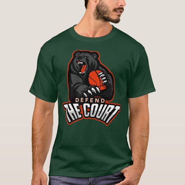 Camiseta Urso de Basquete (Frente)