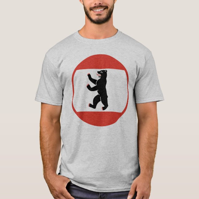 Camiseta Urso de Berlim, Emblema de Berlim (Frente)