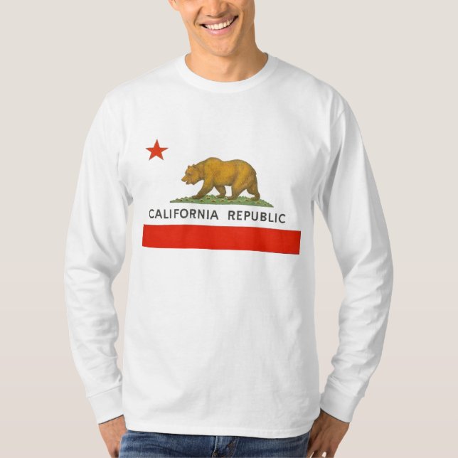 Camiseta Urso de Califórnia (Frente)