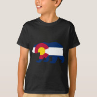 Urso de Califórnia da bandeira de Colorado