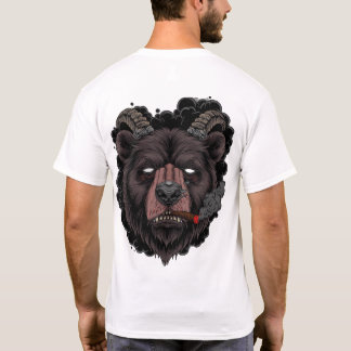 Camiseta Urso de Carneiro Fumegante Místico