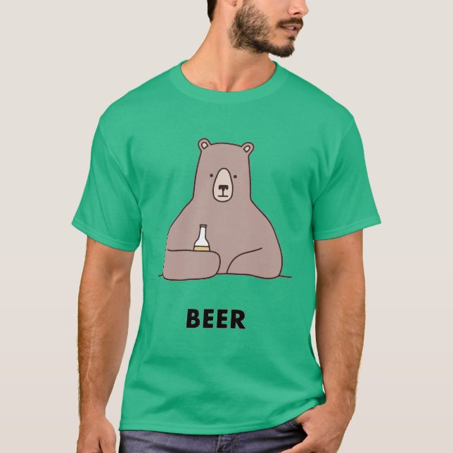 Camiseta Urso de Cerveja (Frente)