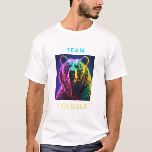 CAMISETA URSO DE EQUIPE (Frente)