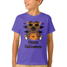 Urso de Halloween abóbora Legal fofo Personalizar