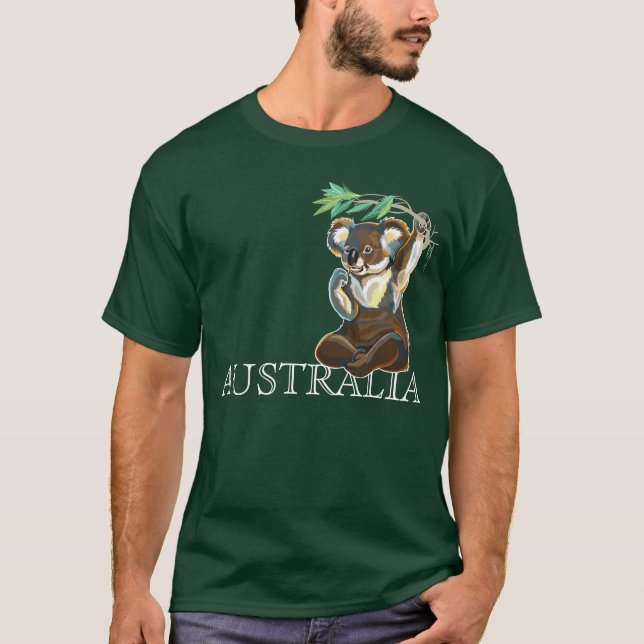 Camiseta urso de koala (Frente)