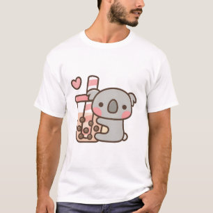 Camiseta Urso De Koala E Chá De Bolha