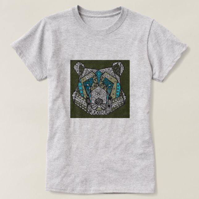 Camiseta Urso de Mamma de Stensionão (Frente do Design)
