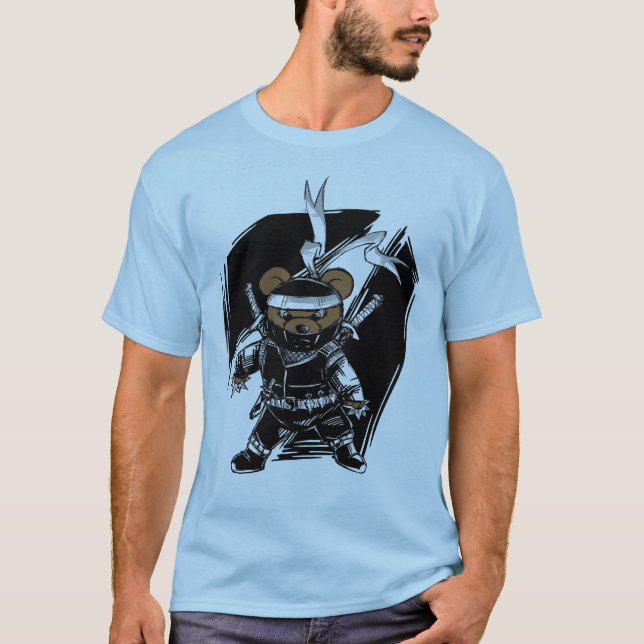 Camiseta Urso de Ninja (Frente)