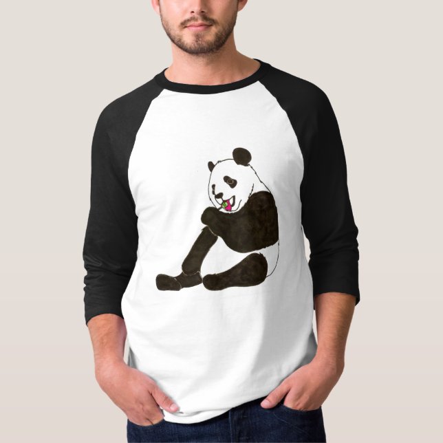 CAMISETA URSO DE PANDA COM OTÁRIO (Frente)