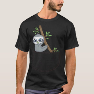 Camiseta Urso De Panda De Bebê Bastante Em Pocket Para Pane