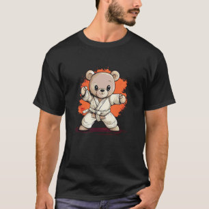 Camiseta Urso de pelúcia de Karate para uma Aventura Marcia