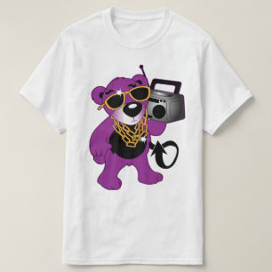 Camiseta Urso de pelúcia Hip Hop