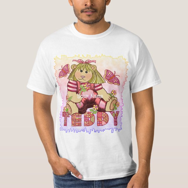 Camiseta Urso de pelúcia Posy  (Frente)