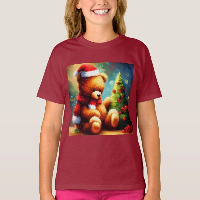 Camiseta Urso de Peste Natal 1 (Frente)