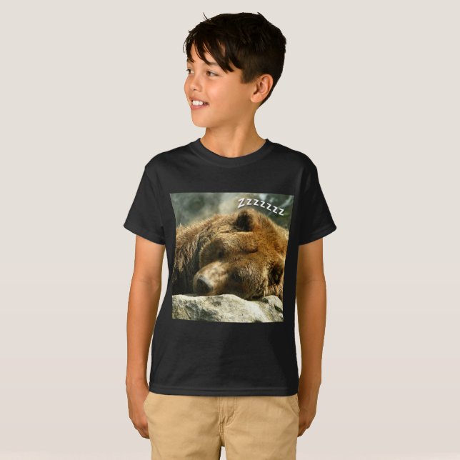 Camiseta Urso de ressonância (Frente Completa)