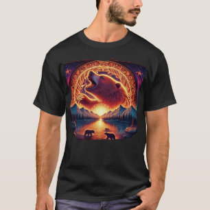 Camiseta Urso de sol matinal.