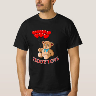 Camiseta Urso de Teddy Adorava Bebê Bestiço Bonito Ideia