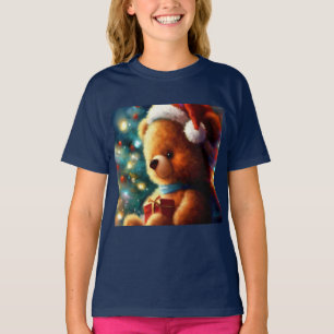 Camiseta Urso de Teddy de Natal 3