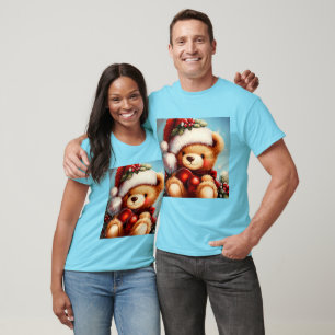 Camiseta Urso de Teddy de Natal 4