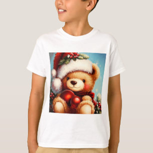 Camiseta Urso de Teddy de Natal 4