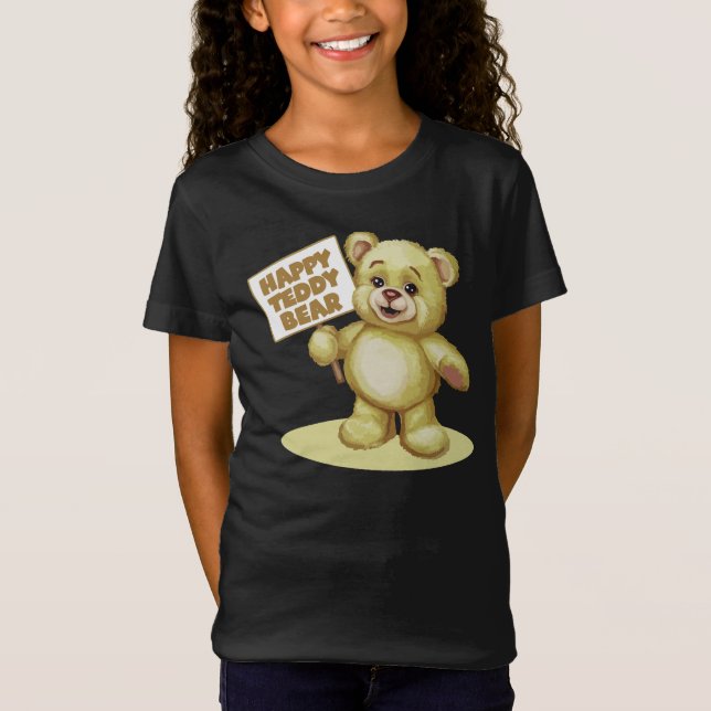 Camiseta Urso de Teddy Sorrindo (Frente)