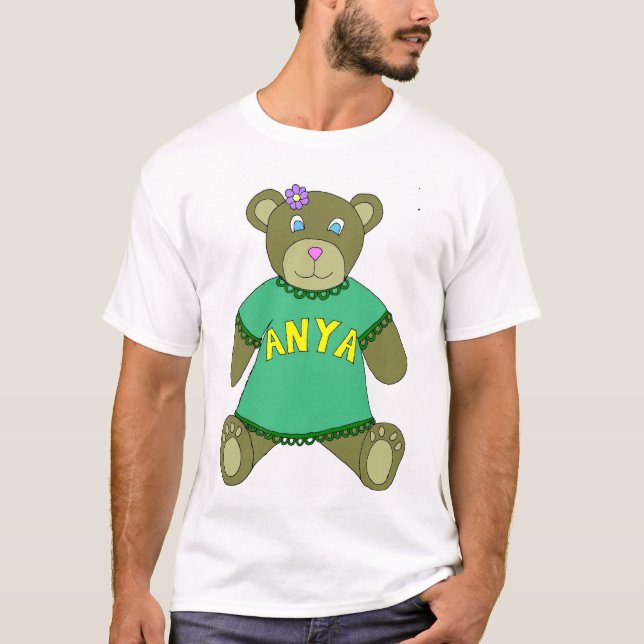 Camiseta Urso de ursinho de Anya (Frente)