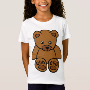 Camiseta Urso de ursinho de Brown