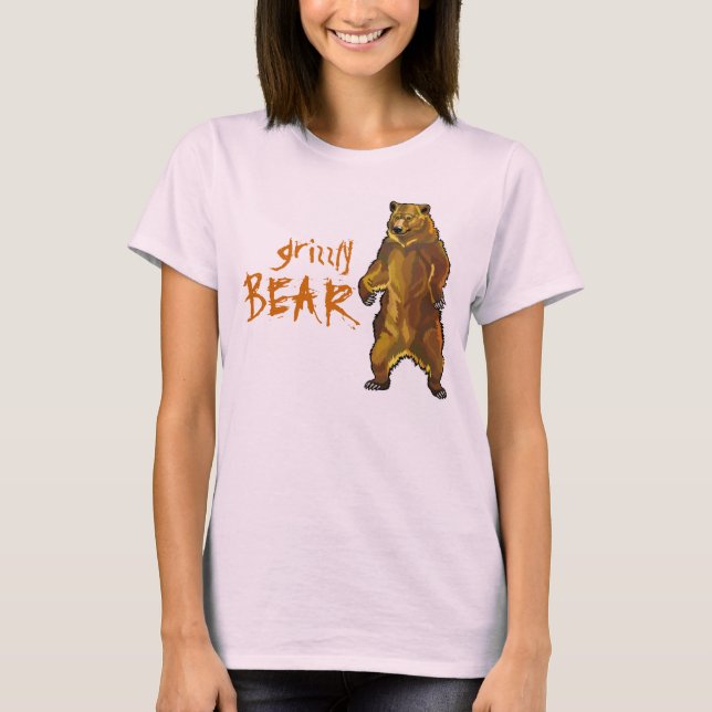 Camiseta urso de urso (Frente)