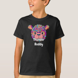 Camiseta Urso Divertido Legal Único Melhor Estiloso Criança