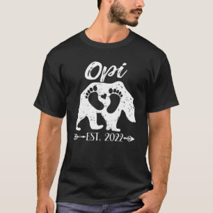 Camiseta Urso do Avô da Opi no Chá de fraldas Est 2022